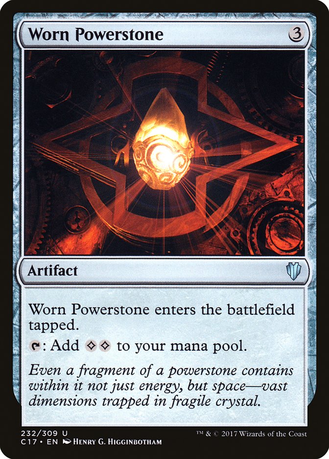 Worn Powerstone [Commander 2017] | Card Merchant Takapuna