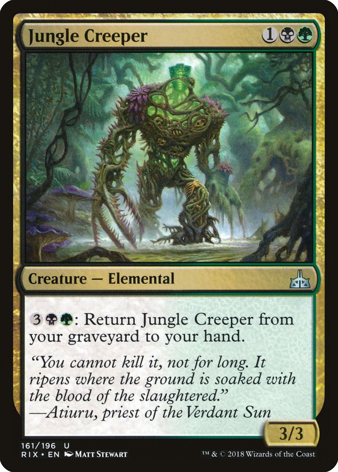 Jungle Creeper [Rivals of Ixalan] | Card Merchant Takapuna