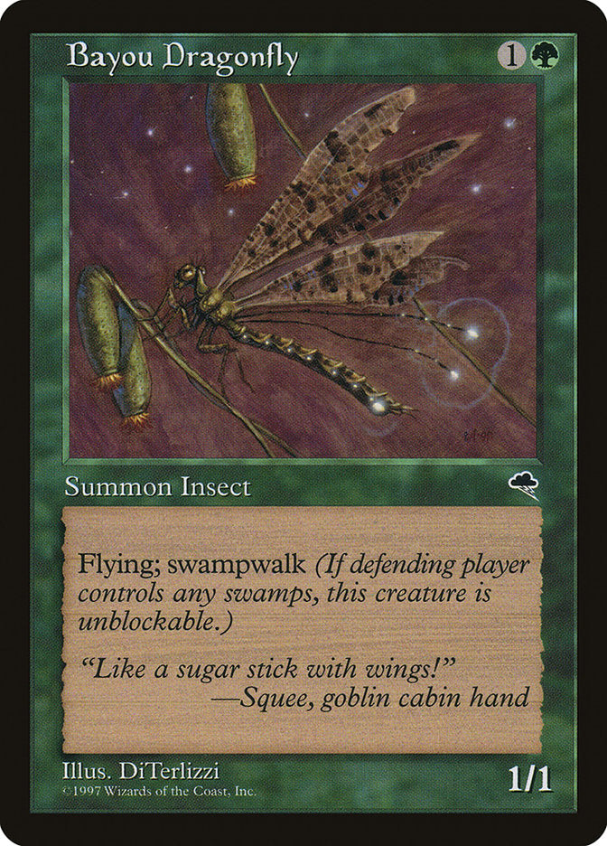 Bayou Dragonfly [Tempest] | Card Merchant Takapuna