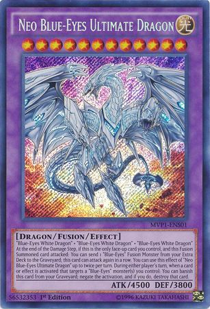 Neo Blue-Eyes Ultimate Dragon [MVP1-ENS01] Secret Rare | Card Merchant Takapuna