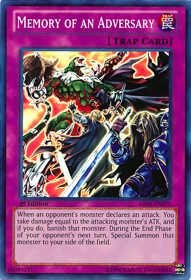 Memory of an Adversary [ABYR-EN075] Super Rare | Card Merchant Takapuna