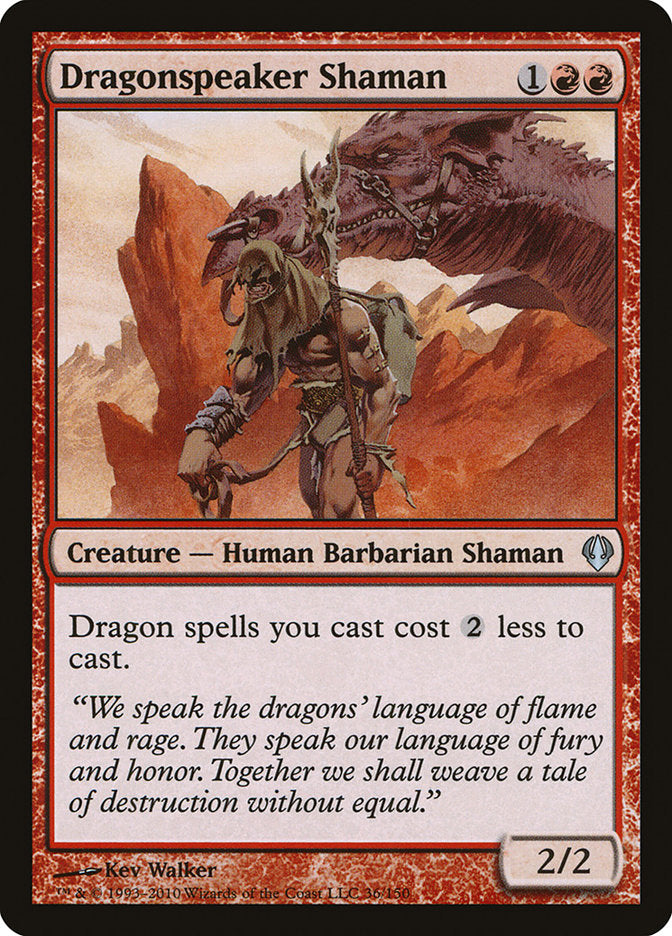 Dragonspeaker Shaman [Archenemy] | Card Merchant Takapuna