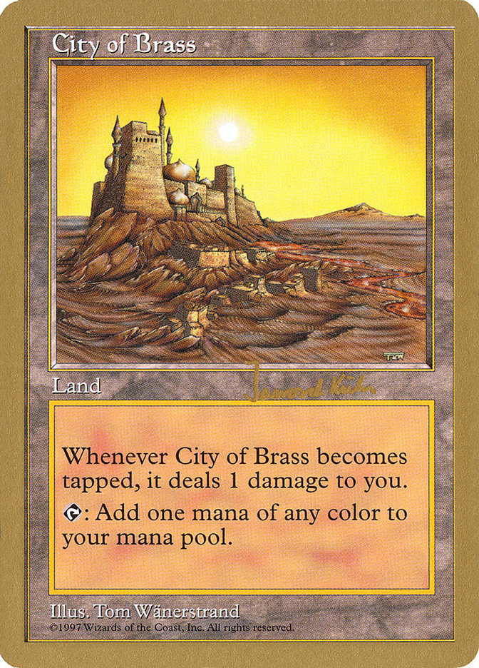 City of Brass (Janosch Kuhn) [World Championship Decks 1997] | Card Merchant Takapuna