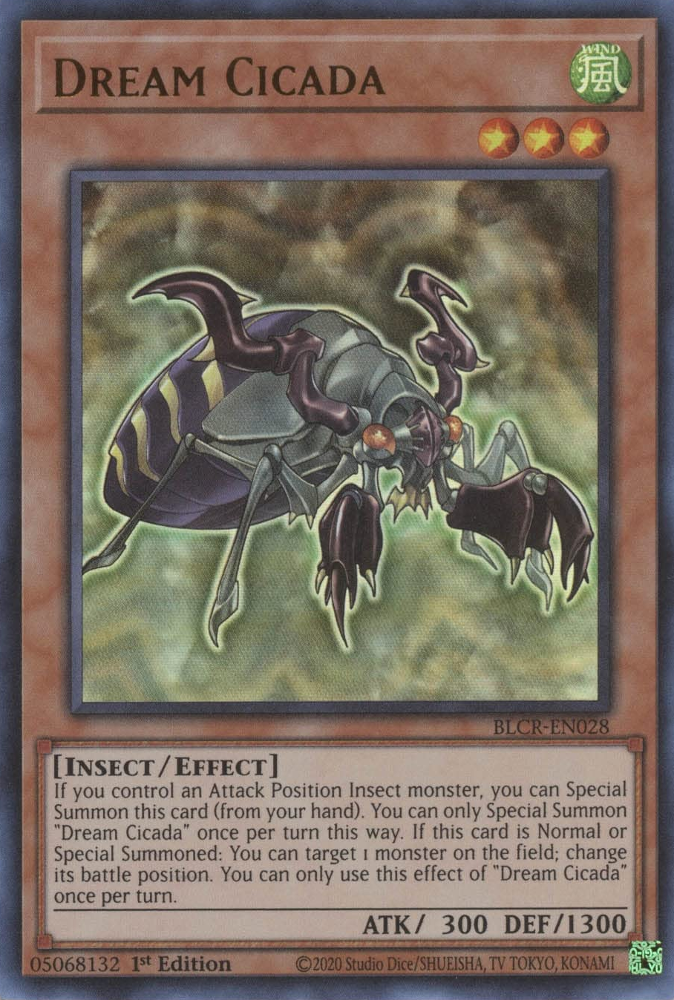 Dream Cicada [BLCR-EN028] Ultra Rare | Card Merchant Takapuna