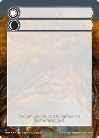 Helper Card (2/9) [Innistrad: Midnight Hunt Tokens] | Card Merchant Takapuna