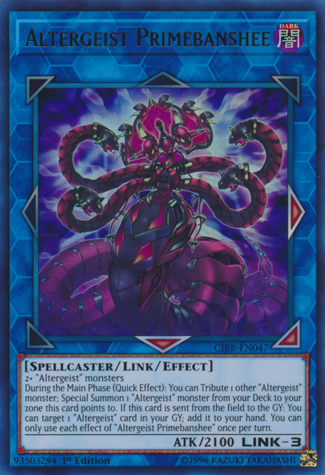 Altergeist Primebanshee [CIBR-EN047] Ultra Rare | Card Merchant Takapuna