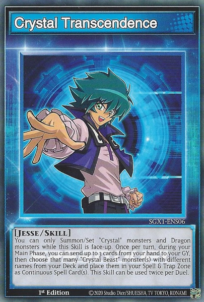 Crystal Transcendance [SGX1-ENS06] Common | Card Merchant Takapuna