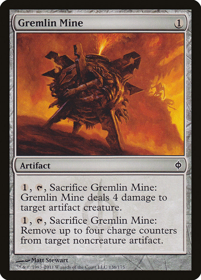 Gremlin Mine [New Phyrexia] | Card Merchant Takapuna