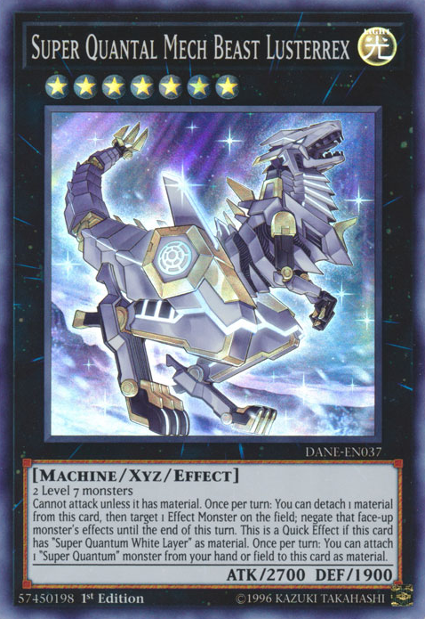 Super Quantal Mech Beast Lusterrex [DANE-EN037] Super Rare | Card Merchant Takapuna