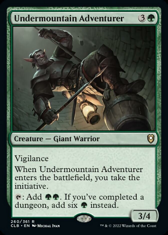 Undermountain Adventurer [Commander Legends: Battle for Baldur's Gate] | Card Merchant Takapuna