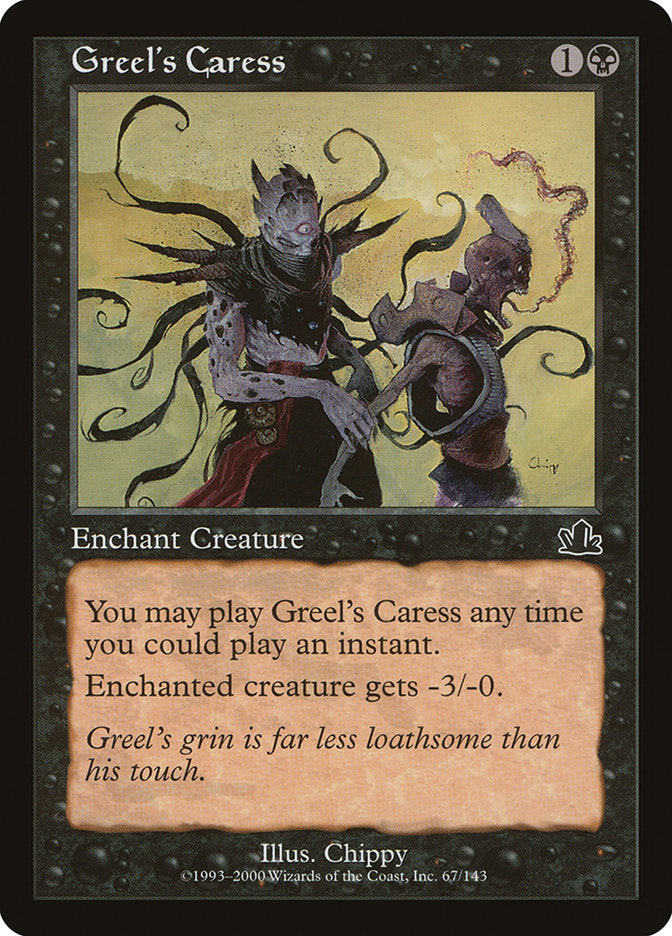 Greel's Caress [Prophecy] | Card Merchant Takapuna