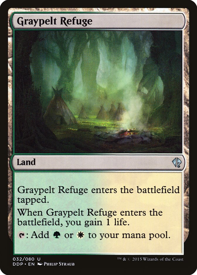 Graypelt Refuge [Duel Decks: Zendikar vs. Eldrazi] | Card Merchant Takapuna