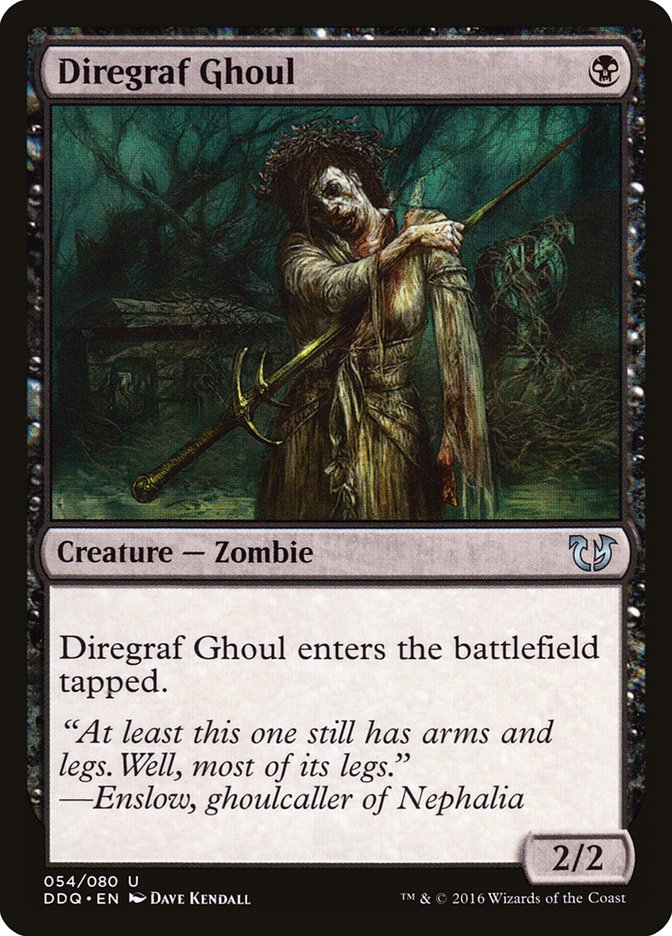 Diregraf Ghoul [Duel Decks: Blessed vs. Cursed] | Card Merchant Takapuna