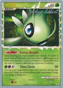 Celebi (92/102) (CMT - Zachary Bokhari) [World Championships 2012] | Card Merchant Takapuna