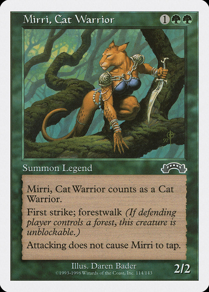 Mirri, Cat Warrior [Anthologies] | Card Merchant Takapuna