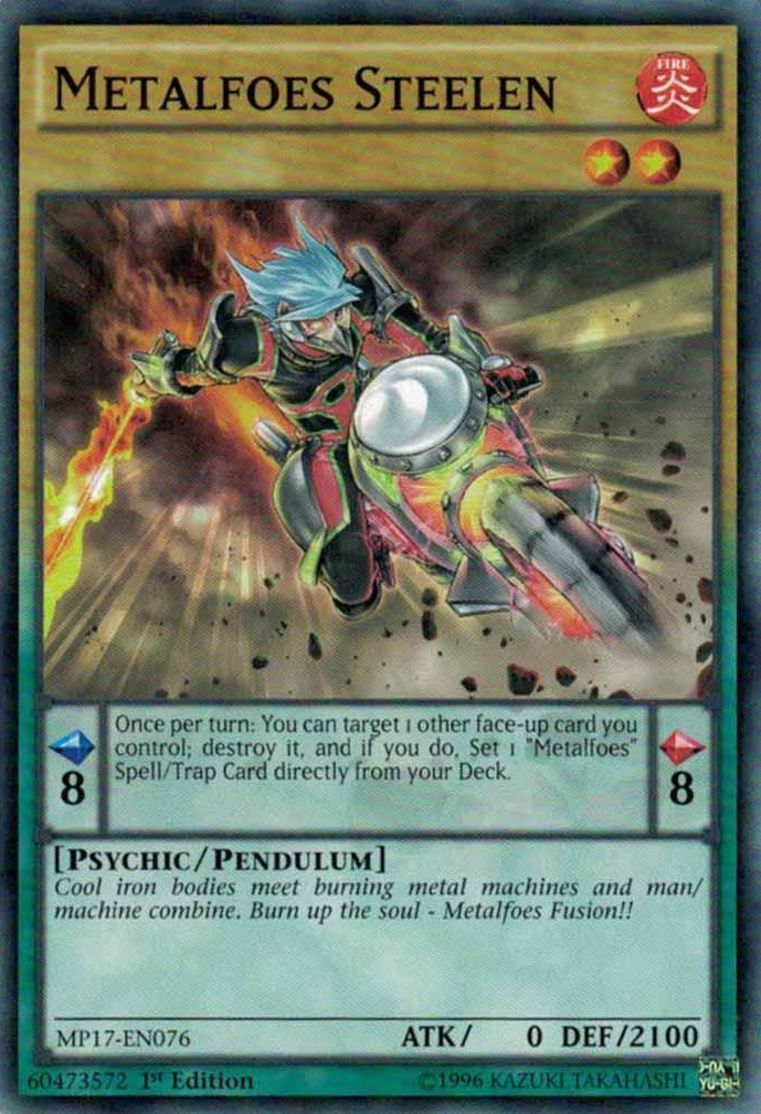 Metalfoes Steelen [MP17-EN076] Common | Card Merchant Takapuna