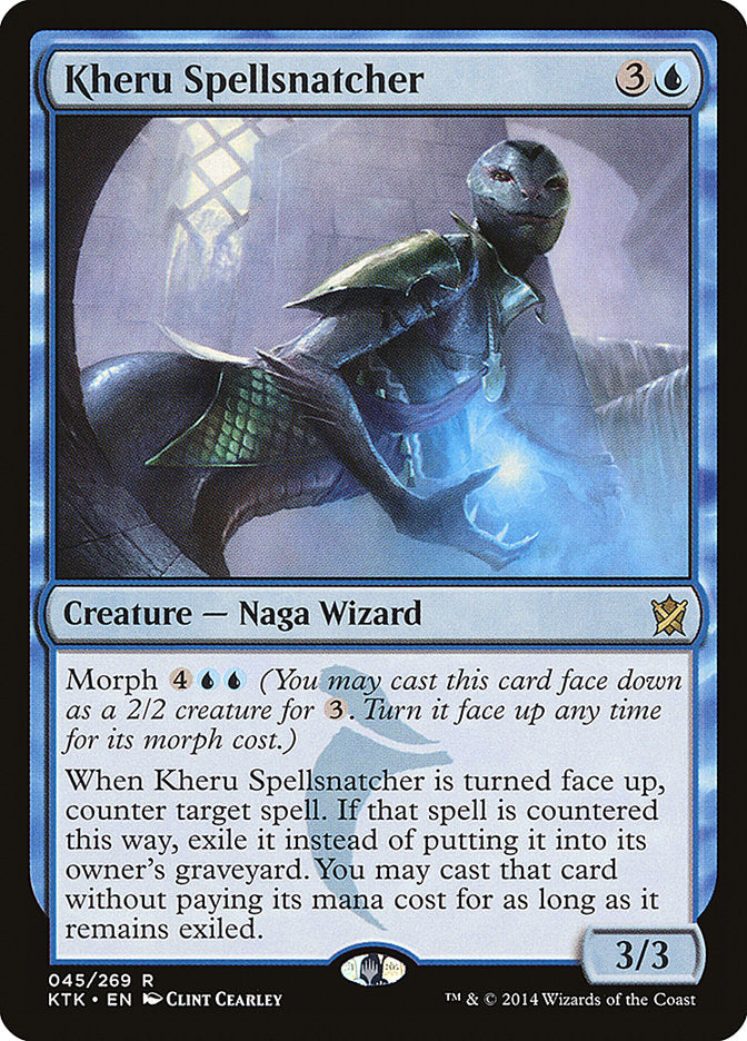 Kheru Spellsnatcher [Khans of Tarkir] | Card Merchant Takapuna