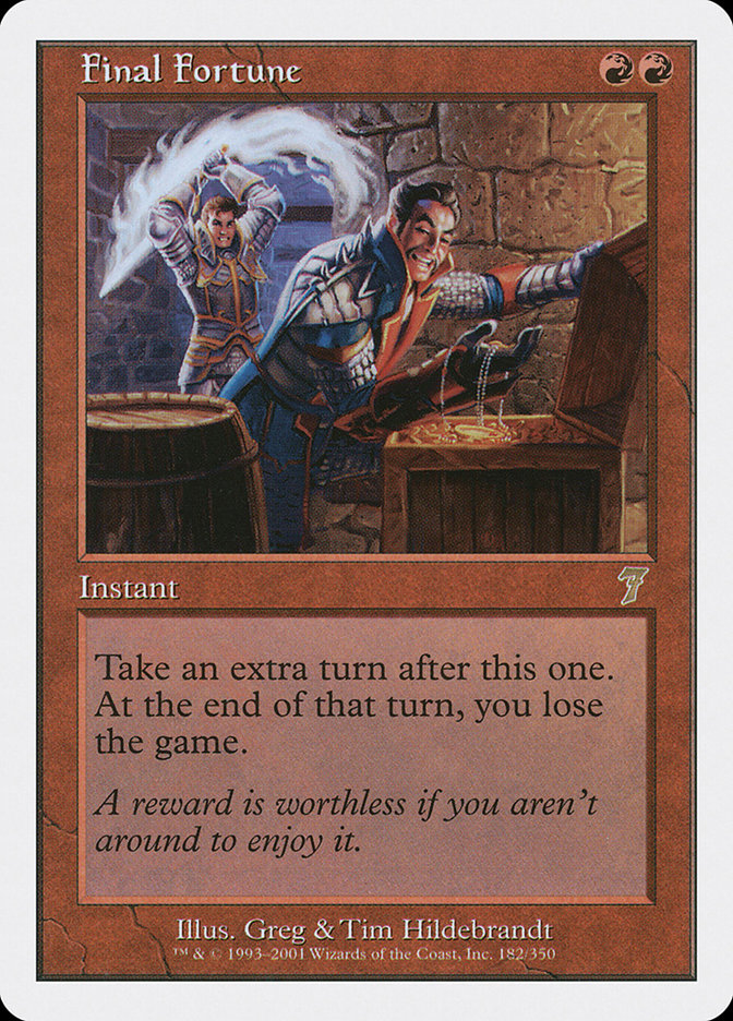 Final Fortune [Seventh Edition] | Card Merchant Takapuna