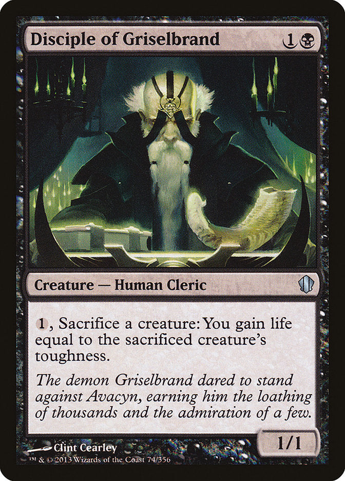 Disciple of Griselbrand [Commander 2013] | Card Merchant Takapuna