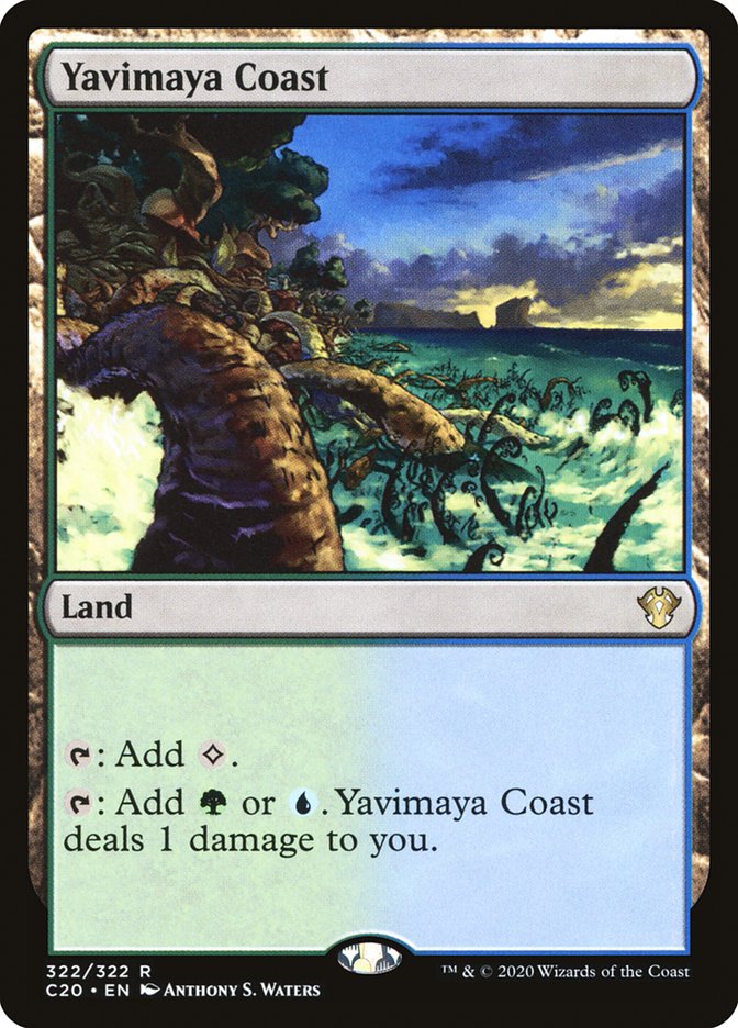 Yavimaya Coast [Commander 2020] | Card Merchant Takapuna