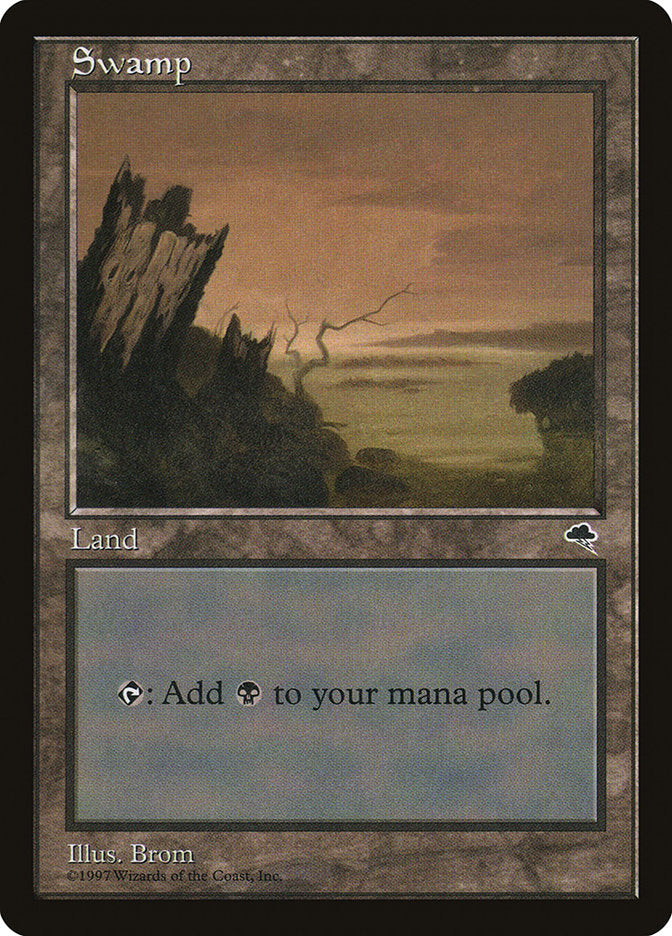 Swamp (Pink/Orange Sky) [Tempest] | Card Merchant Takapuna