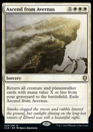 Ascend from Avernus [Commander Legends: Battle for Baldur's Gate] | Card Merchant Takapuna