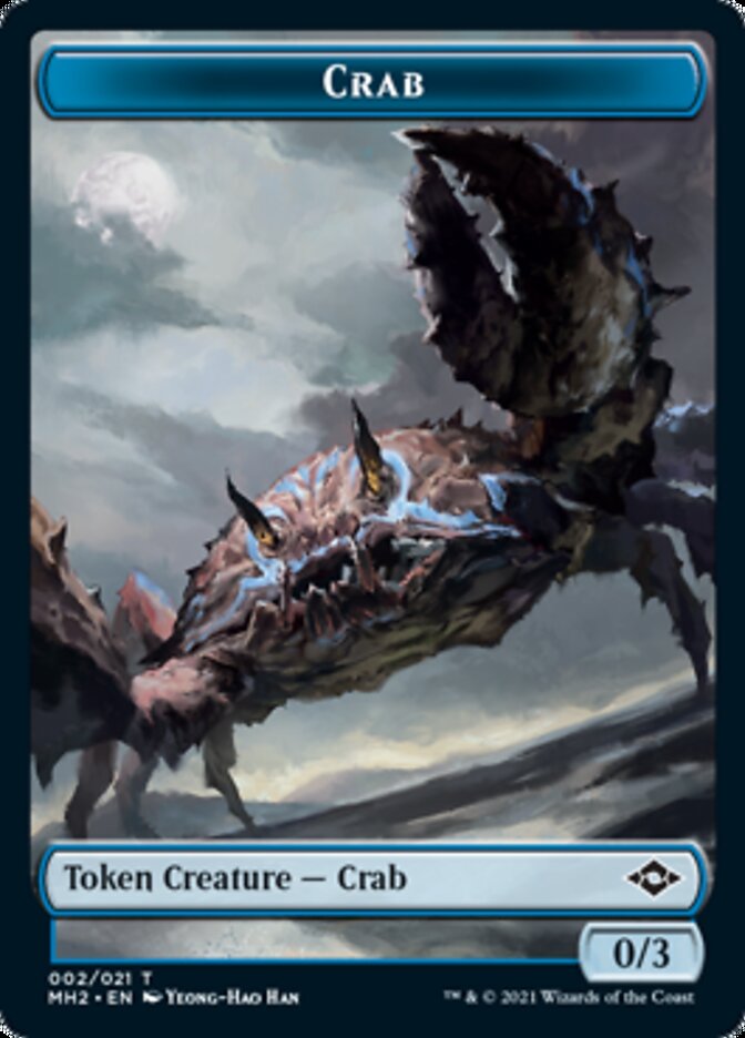 Clue (14) // Crab Double-Sided Token [Modern Horizons 2 Tokens] | Card Merchant Takapuna