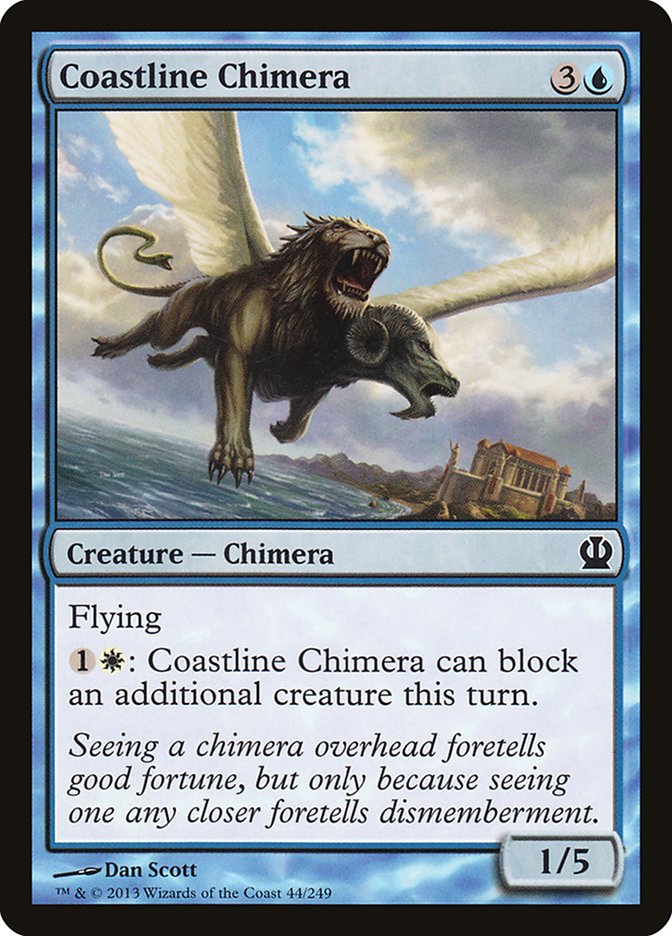 Coastline Chimera [Theros] | Card Merchant Takapuna