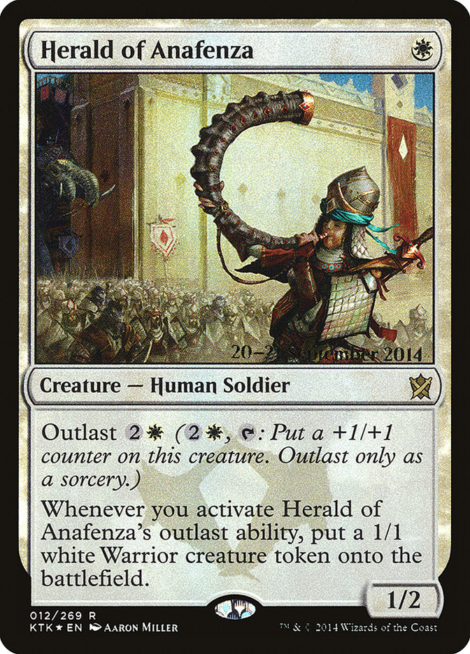 Herald of Anafenza [Khans of Tarkir Prerelease Promos] | Card Merchant Takapuna