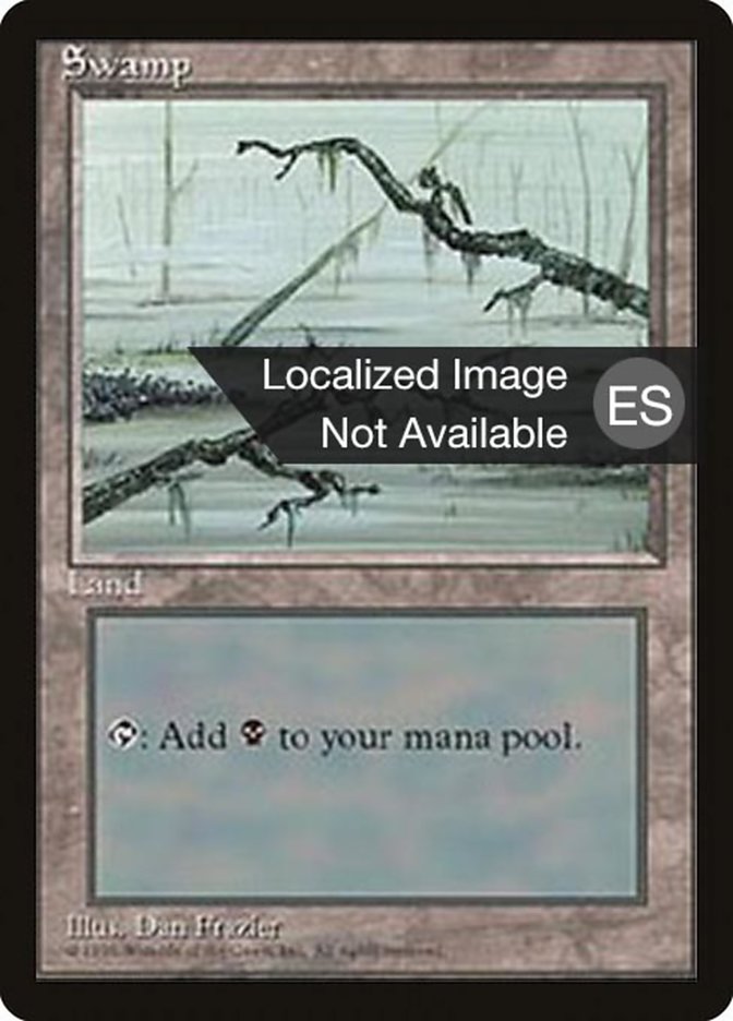 Swamp (C) [Fourth Edition (Foreign Black Border)] | Card Merchant Takapuna