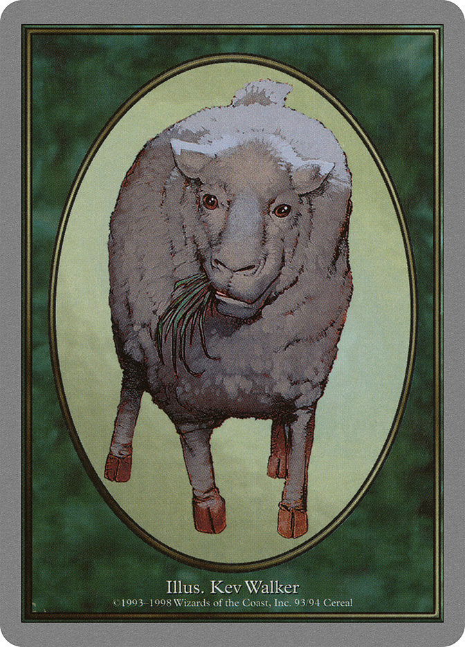 Sheep Token [Unglued Tokens] | Card Merchant Takapuna