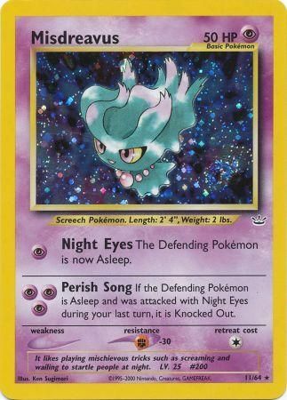 Misdreavus (11/64) [Neo Revelation Unlimited] | Card Merchant Takapuna