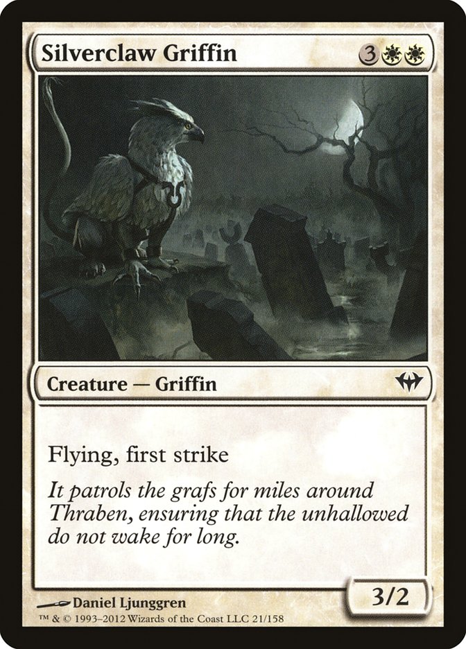 Silverclaw Griffin [Dark Ascension] | Card Merchant Takapuna