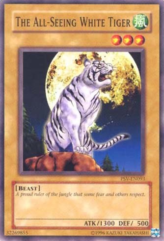 The All-Seeing White Tiger [PSV-EN093] Common | Card Merchant Takapuna