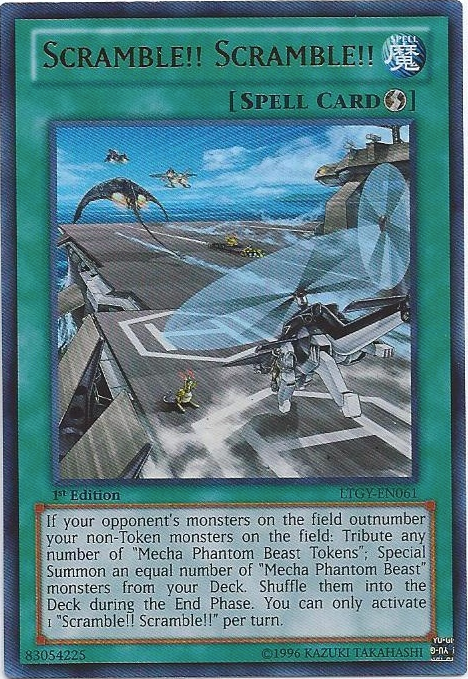 Scramble!! Scramble!! [LTGY-EN061] Ultra Rare | Card Merchant Takapuna