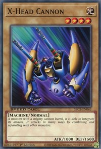 X-Head Cannon [SBCB-EN063] Common | Card Merchant Takapuna