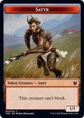 Satyr // Goblin Construct Double-Sided Token [Challenger Decks 2021 Tokens] | Card Merchant Takapuna