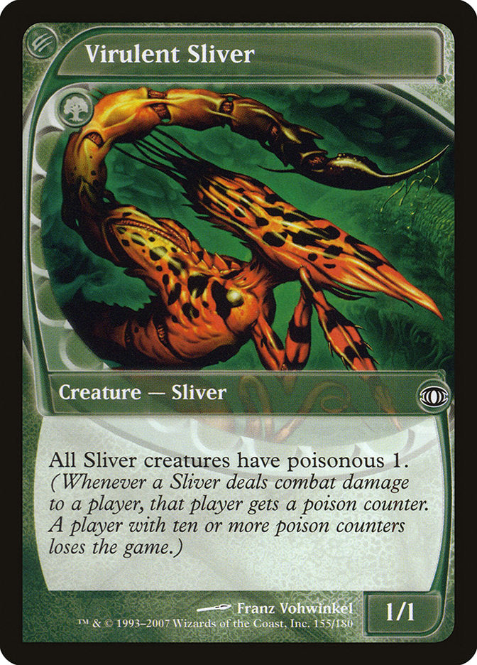 Virulent Sliver [Future Sight] | Card Merchant Takapuna