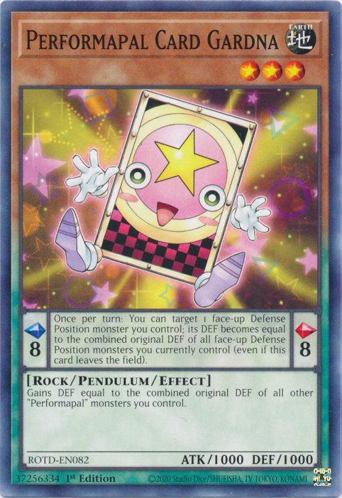 Performapal Card Gardna [ROTD-EN082] Common | Card Merchant Takapuna