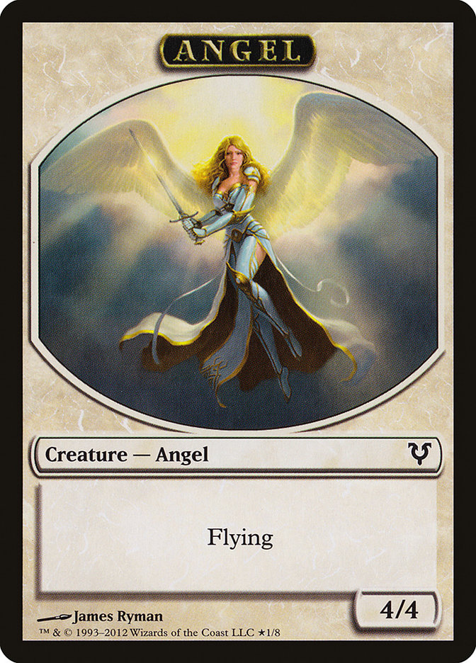 Angel // Demon Double-Sided Token [Open the Helvault] | Card Merchant Takapuna