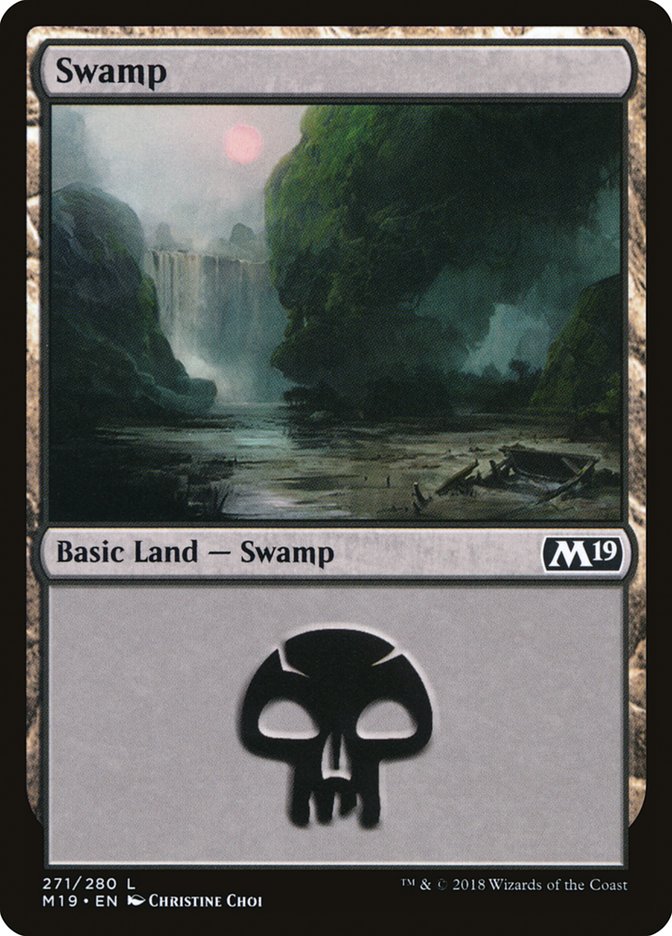 Swamp (271) [Core Set 2019] | Card Merchant Takapuna