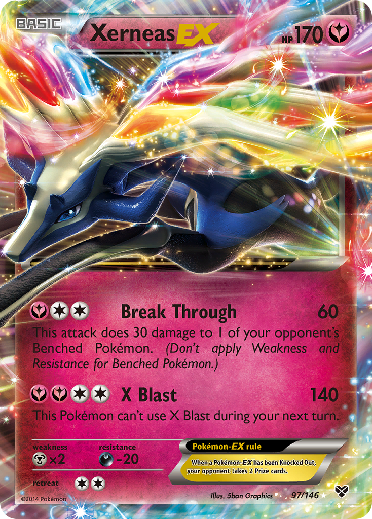 Xerneas EX (97/146) [XY: Base Set] | Card Merchant Takapuna