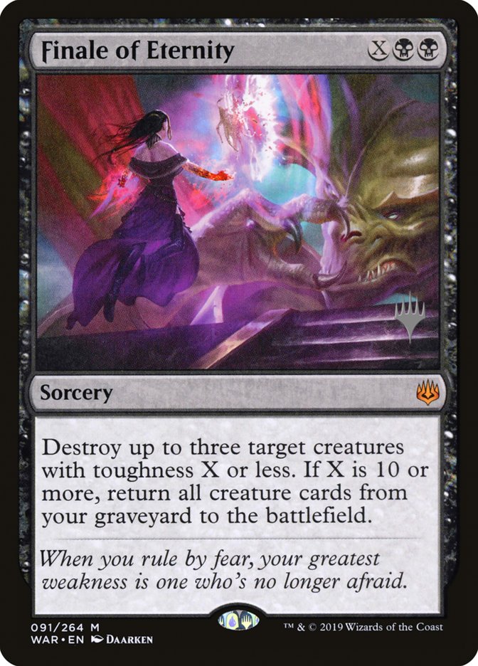 Finale of Eternity (Promo Pack) [War of the Spark Promos] | Card Merchant Takapuna