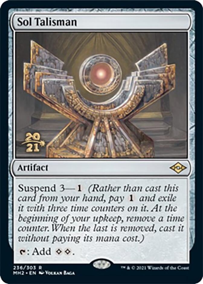 Sol Talisman [Modern Horizons 2 Prerelease Promos] | Card Merchant Takapuna