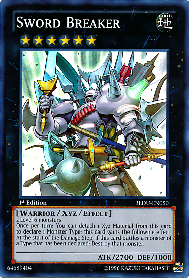 Sword Breaker [REDU-EN050] Super Rare | Card Merchant Takapuna