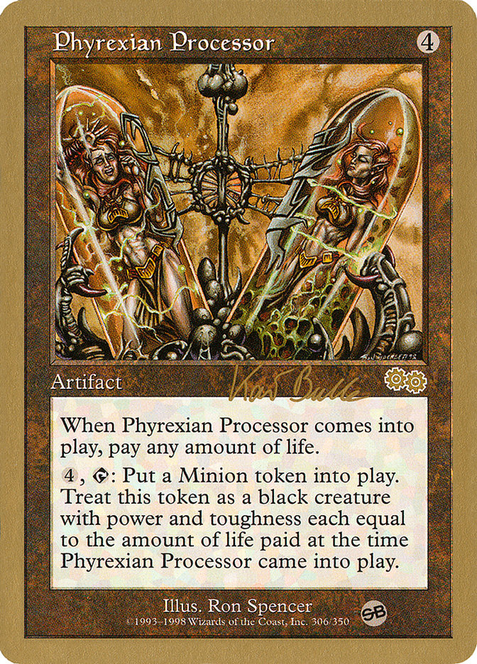 Phyrexian Processor (Kai Budde) (SB) [World Championship Decks 1999] | Card Merchant Takapuna