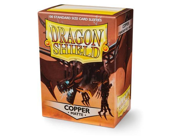 Dragonshield Sleeves 100ct Standard - Copper Matte | Card Merchant Takapuna