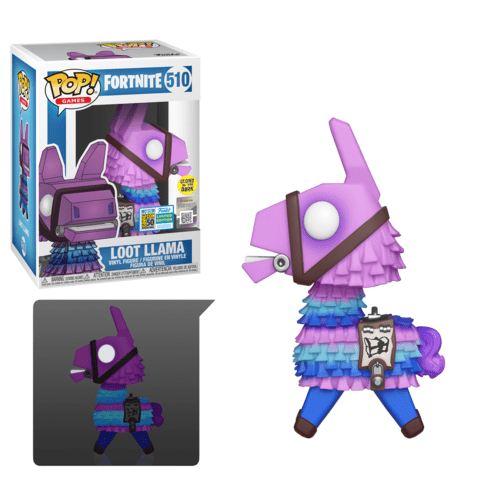 SDCC Fortnite - Loot Llama Pop! 510 | Card Merchant Takapuna