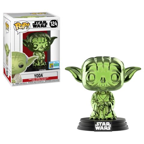 SDCC Star Wars - Yoda Pop! 124 | Card Merchant Takapuna