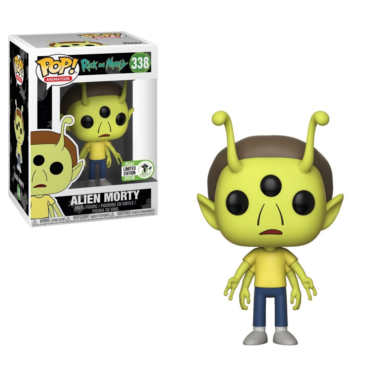 Rick & Morty - Alien Morty Pop! 338 | Card Merchant Takapuna